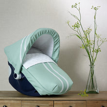 Load image into Gallery viewer, Mint Viena leatherette Car Seat Set