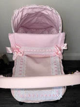 Load image into Gallery viewer, Artenas Extra Lace &amp; Ribbon Car Seat Set *various colours*