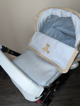 Load image into Gallery viewer, Pique Teddy Bear car seat set *various colours*