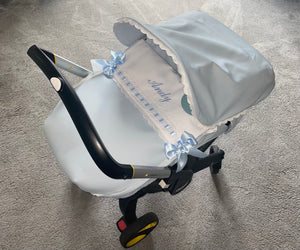 Blue Artenas Car Seat Set