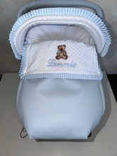 Load image into Gallery viewer, Plumeti Pique Teddy Bear car seat set *various colours*