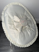 Load image into Gallery viewer, Luxury initials Bouncer Baby Chair