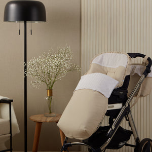 Camel Plumeti Frill Footmuff