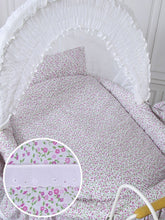 Load image into Gallery viewer, Jasmine Vintage White Bassinet