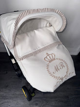 Load image into Gallery viewer, Custom Crown Laurel ruffle Leatherette Set *various colours*