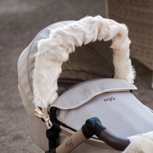 egg® Dolls Pram Fur Accessory Pack - Feather
