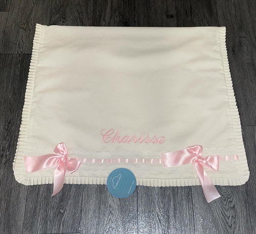 Artenas ruffle Blanket (various colours)