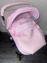 Load image into Gallery viewer, Extra Ruffle sparkle Artenas Car Seat Set *various colours*