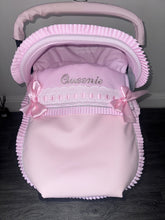 Load image into Gallery viewer, Extra Ruffle sparkle Artenas Car Seat Set *various colours*