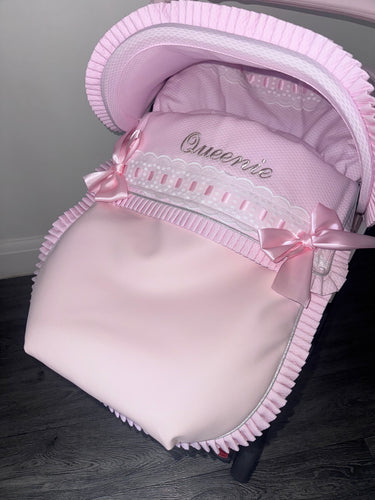 Extra Ruffle sparkle Artenas Car Seat Set *various colours*