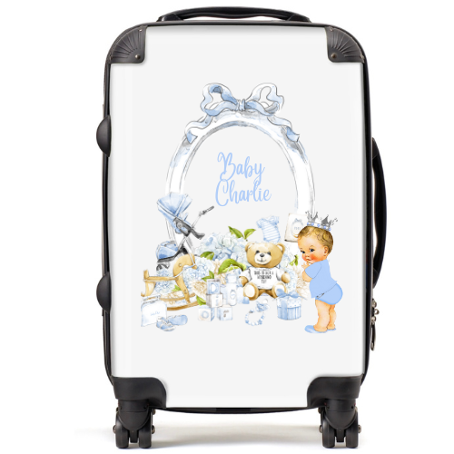 Blonde Baby Boy Travel Case