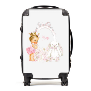 Brunette Baby Girl Travel Case