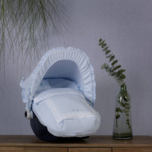 Load image into Gallery viewer, Blue Carla Universal size Material Car seat Bundle