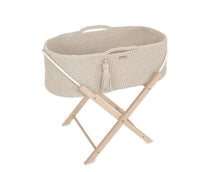 Load image into Gallery viewer, Cream Crochet Moses Basket without stand