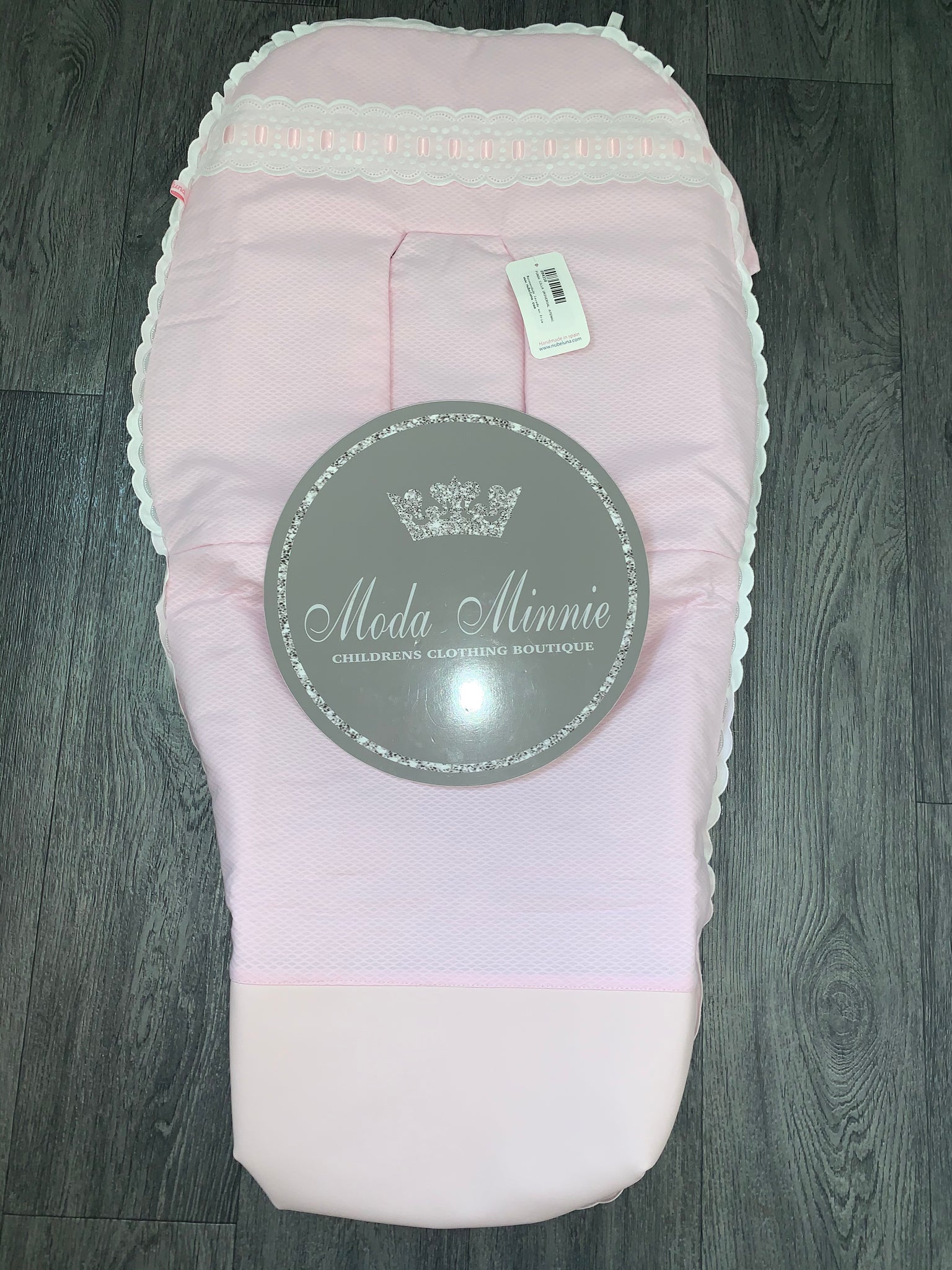 Pink pushchair liner sales