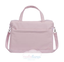 Load image into Gallery viewer, White Leatherette Maternity bag