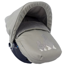 Load image into Gallery viewer, Grey Faunia Car seat set