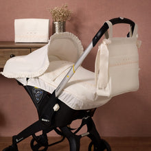 Load image into Gallery viewer, Cream Carla car seat set