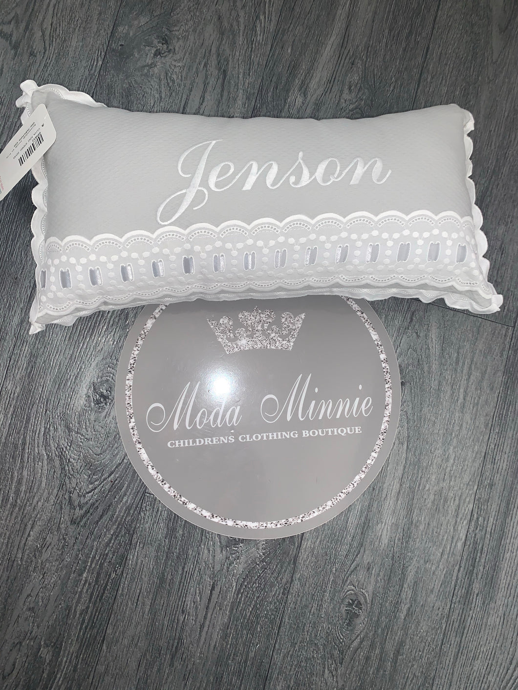 Grey Artenas Spanish Pillow 35x55cm