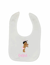 Load image into Gallery viewer, Girl in nappy Personalised Bib