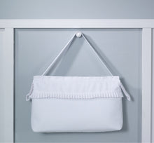 Load image into Gallery viewer, White Pique Pram Bag