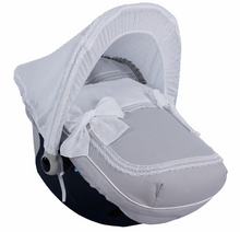 Load image into Gallery viewer, White Bianca Car Seat Set