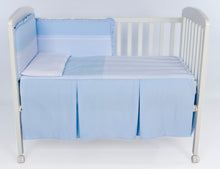 Load image into Gallery viewer, Blue Bianca Standard Cot 120cm x 60cm