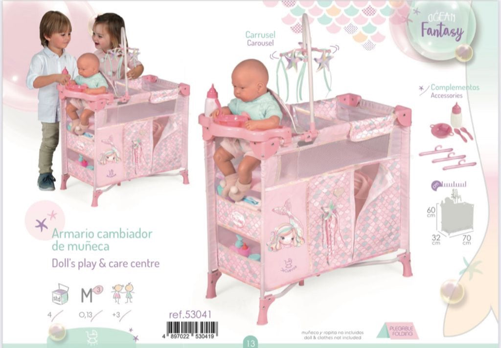 FANTASY dolls crib set