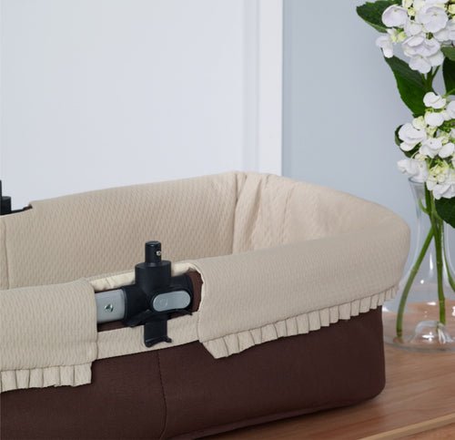Camel Pique Carrycot liner