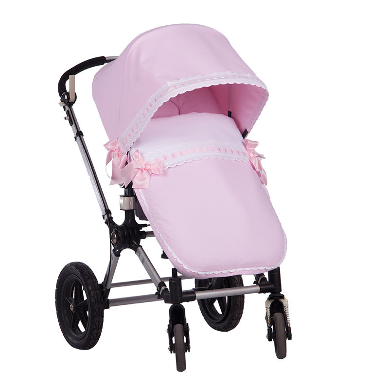 bugaboo pink hood Pink Artenas Pram Hood – ModaMinnie