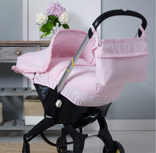 Load image into Gallery viewer, Pink Pique Car Seat set