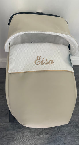 Camel Pompas leatherette Car Seat Set