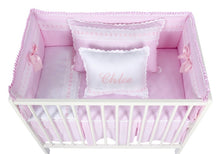 Load image into Gallery viewer, Pink Artenas Standard Cot 120cm x 60cm