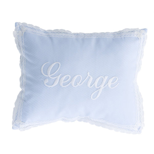Blue Bianca Spanish Pillow 22x44cm