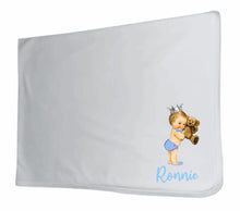 Load image into Gallery viewer, Boys Personalised Blanket
