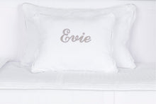 Load image into Gallery viewer, White Bianca Spanish Pillow 22x44cm
