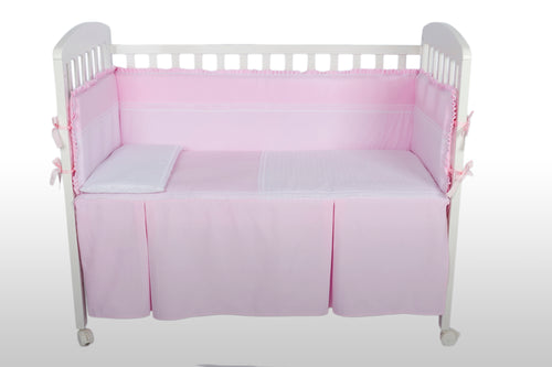 Pink Bianca Cot Bed 140cm x 70cm
