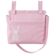 Load image into Gallery viewer, Pink Faunia leatherette strap bag