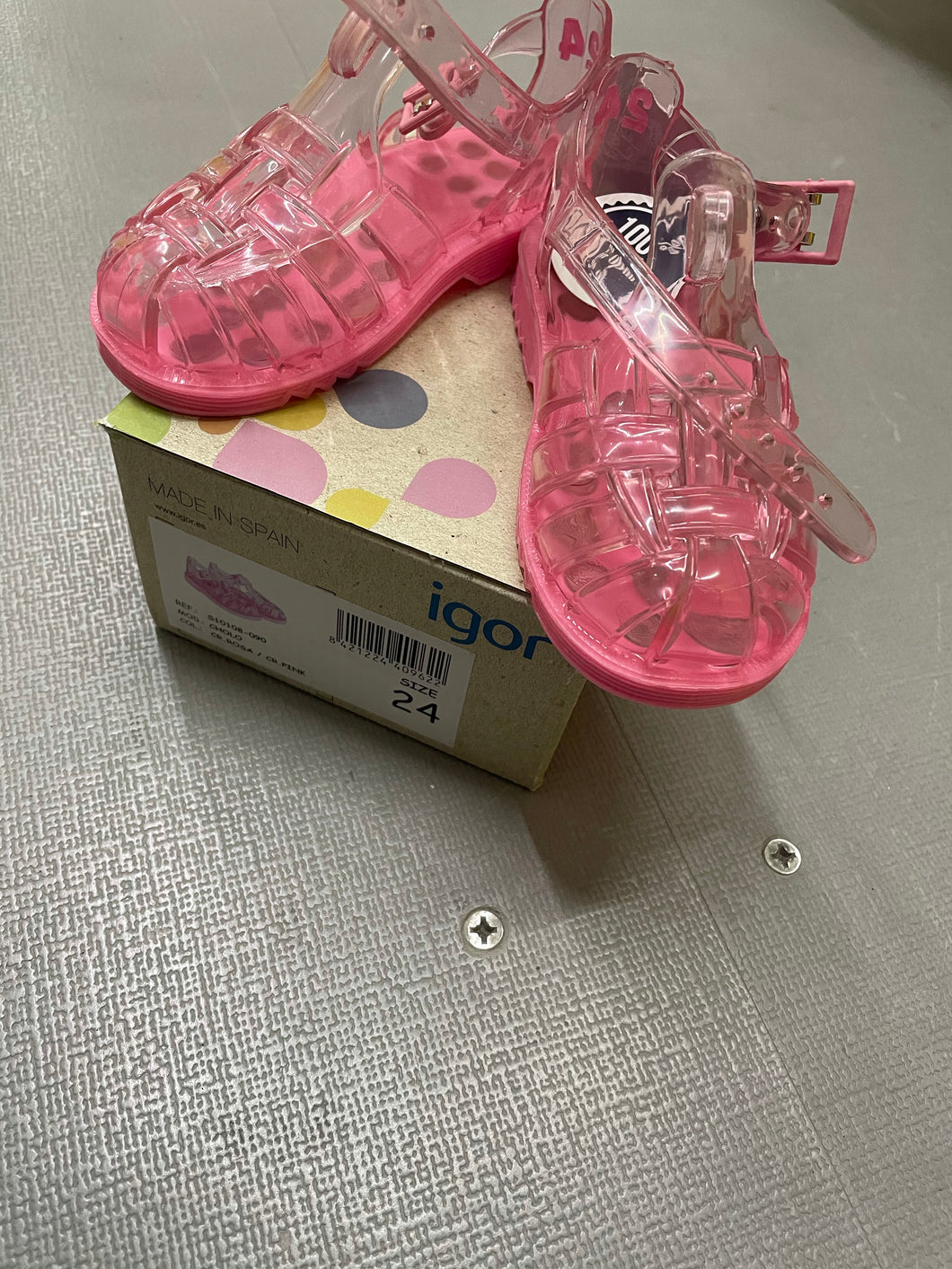 Pink Igor jellies