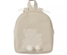 Load image into Gallery viewer, Ivory Faunia leatherette rucksack