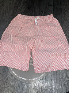 Red Shorts/swimshorts age 10y